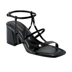 Marc Fisher Black Strappy Sandals